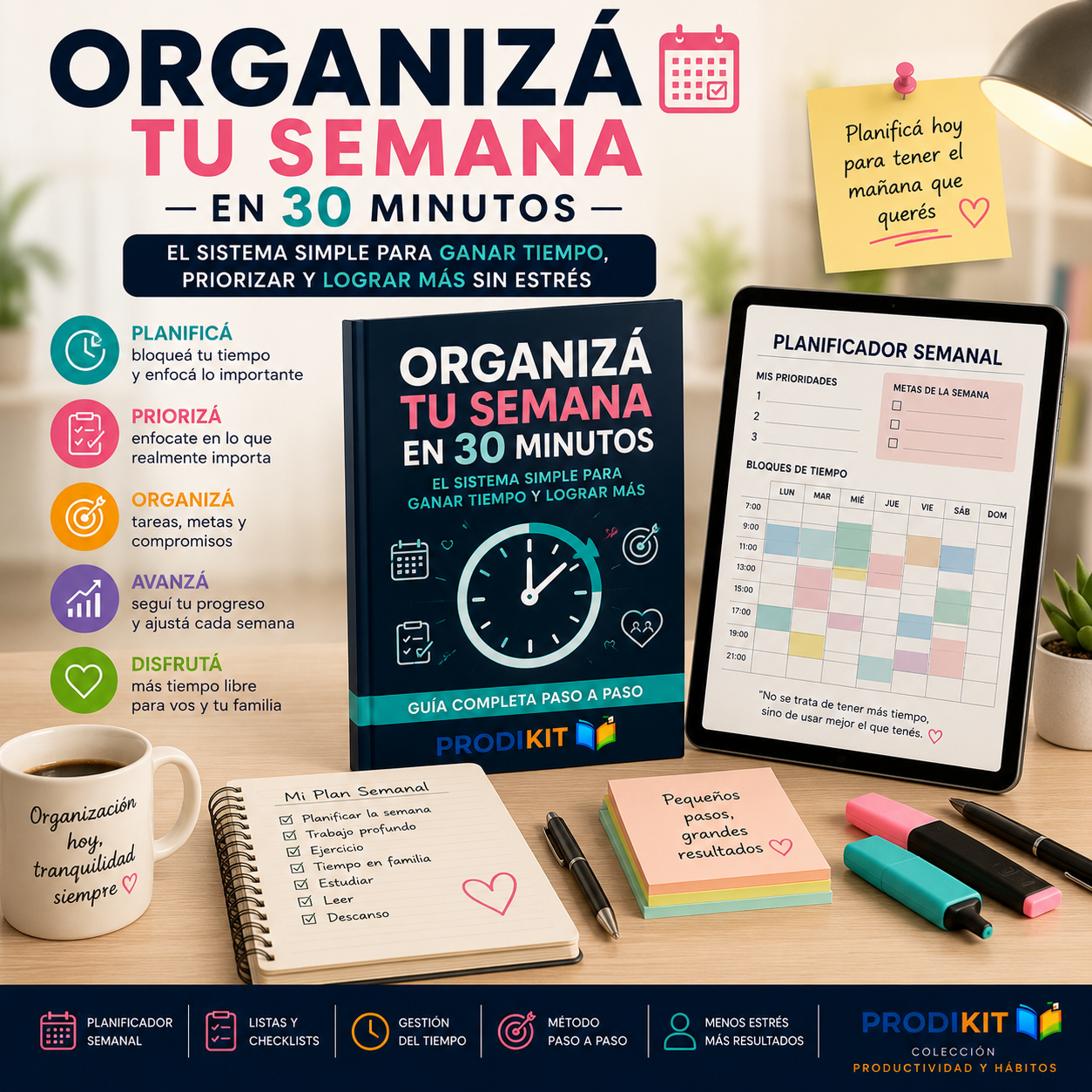 Organiza Tu Semana en 30 Minutos