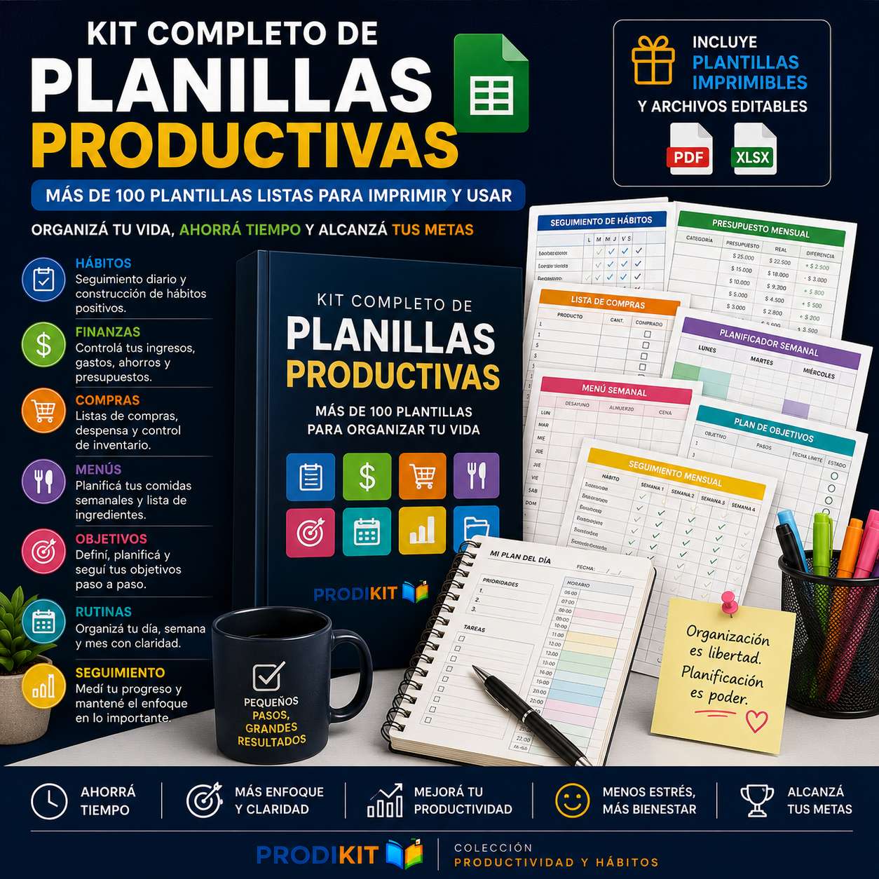 Kit Completo de Planillas Productivas